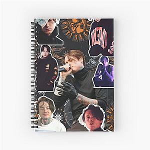 noah sebastian photo collage  Spiral Notebook