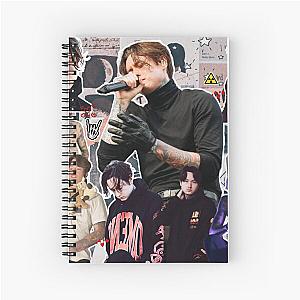 noah sebastian photo collage  Spiral Notebook