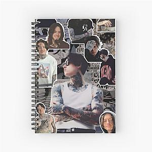 noah sebastian photo collage  Spiral Notebook