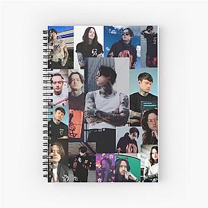 Noah Sebastian photo COLLAGE Spiral Notebook