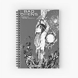 "BAD OMENS" Noah Sebastian Concept Art Spiral Notebook