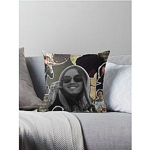 noah sebastian photo collage  Throw Pillow