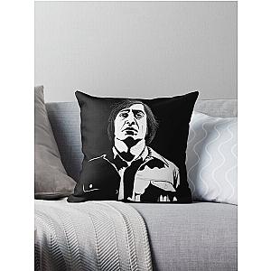 Anton Chigurh Javier Bardem No Country For Old Men Throw Pillow