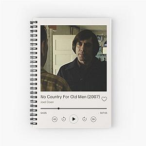 No Country For Old Men 2007 Movie Poster Spiral Notebook