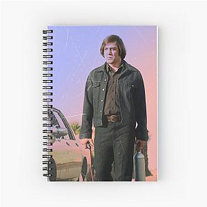 no country for old men movie art Spiral Notebook