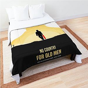 No Country For Old Men Minimalist Movie poster  Comforter