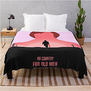 No Country For Old Men Minimalist Movie poster  Throw Blanket