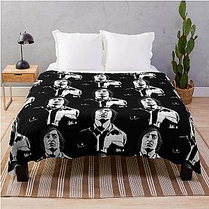 Anton Chigurh (Javier Bardem) No Country For Old Men    Throw Blanket