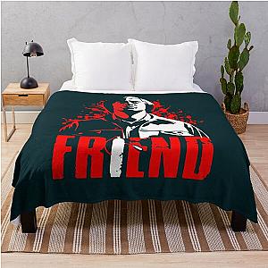 Anton Chigurh Friend No Country for Old  Throw Blanket