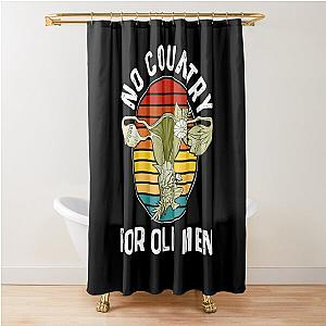 No Country For Old Men Uterus Hysterectomy Feminist Floral  Shower Curtain