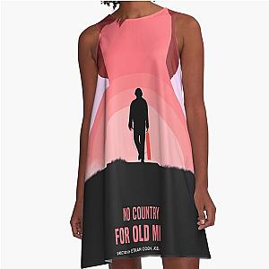 No Country For Old Men Minimalist Movie poster  A-Line Dress