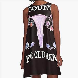 No Country For Old Men Uterus Feminist Women Rights A-Line Dress