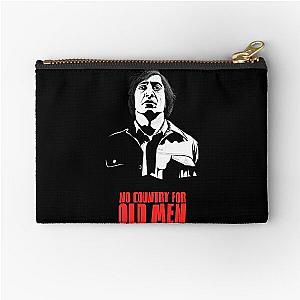 Anton Chigurh (Javier Bardem) No Country For Old Men     Zipper Pouch