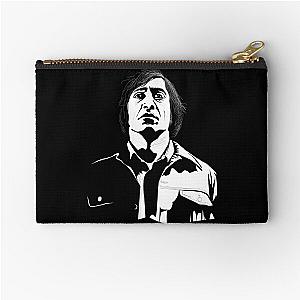 Anton Chigurh (Javier Bardem) No Country For Old Men    Zipper Pouch