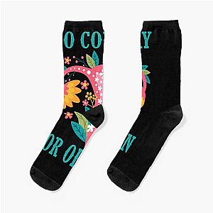 No country for old men flower unisex T-shirt Socks