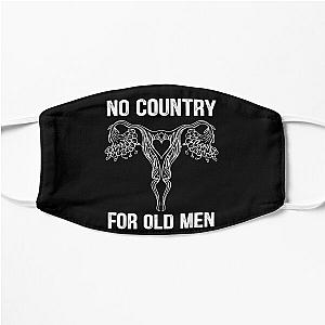 No Country For Old Men Uterus Feminist Women Rights Flat Mask