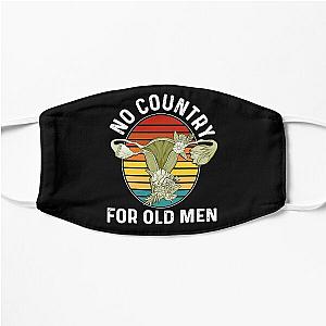 No Country For Old Men Uterus Hysterectomy Feminist Floral  Flat Mask