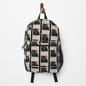 no country for old man minimalist   Backpack