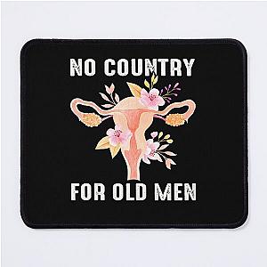 No Country For Old Men Floral Uterus  Mouse Pad