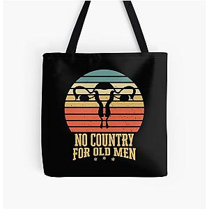 No Country For Old Men Uterus Women's Rights All Over Print Tote Bag