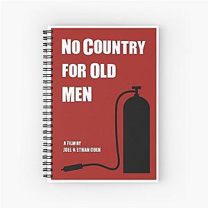 No Country For Old Men film poster Spiral Notebook