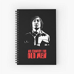 Anton Chigurh (Javier Bardem) No Country For Old Men     Spiral Notebook