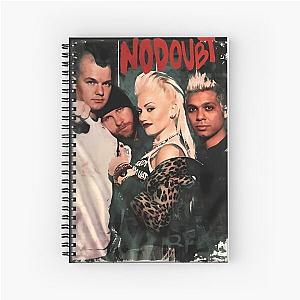 Funny No Doubt Rock Band Members Spiral Notebook