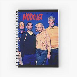 Graphic Love No Doubt Rock Music Band Spiral Notebook