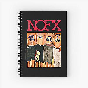 Music Vintage Retro Nofx Gift Music Fans Spiral Notebook