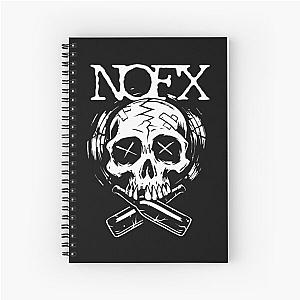 nofx logo essential Spiral Notebook