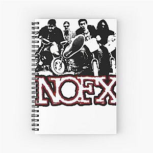 Nofx Band Classic Spiral Notebook