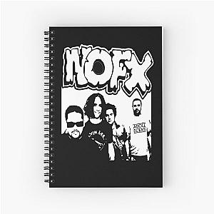 nofx logo essential Spiral Notebook