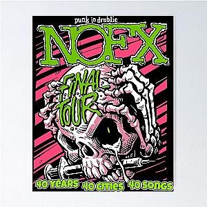 NOFX Merch Final Tour Poster