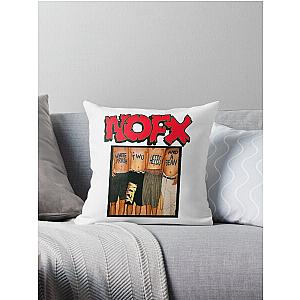 nofx logo essential Throw Pillow