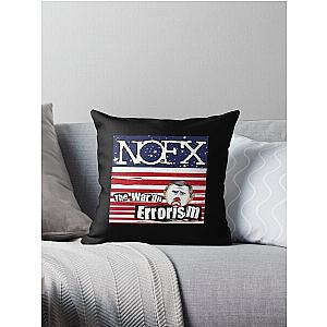 nofx Throw Pillow