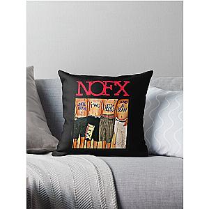 Music Vintage Retro Nofx Gift Music Fans Throw Pillow