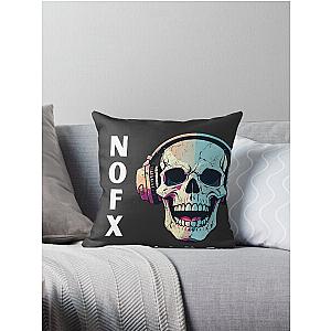 Stikin In My Eye NOFX Throw Pillow