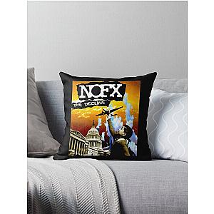 nofx 75  nofx Throw Pillow