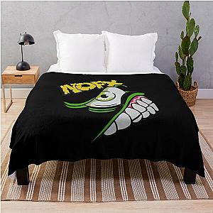 nofx logo essential Throw Blanket