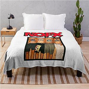 nofx logo essential Throw Blanket