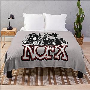 nofx logo essential Throw Blanket