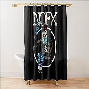 nofx logo essential Shower Curtain