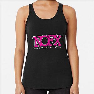 NOFX Pink Logo T-Shirt Racerback Tank Top