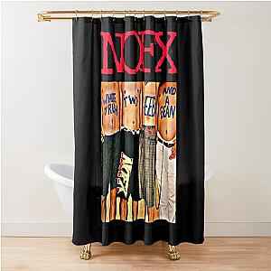 Music Vintage Retro Nofx Gift Music Fans Shower Curtain