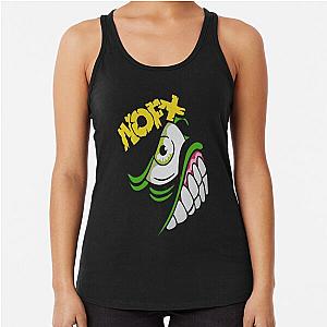 nofx logo essential Racerback Tank Top