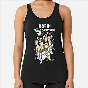 nofx logo essential Racerback Tank Top