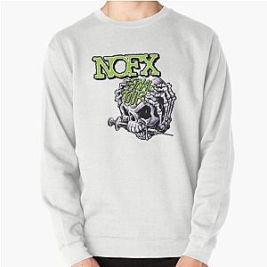 Nofx Merch Nofx Final Tour Skull Pullover Sweatshirt