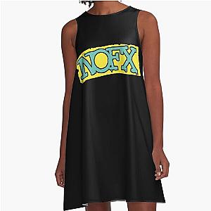 Classic Nofx Logo Classic T-Shirt A-Line Dress