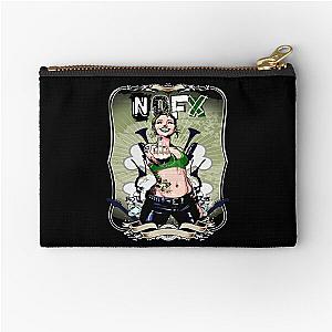 nofx logo essential Zipper Pouch