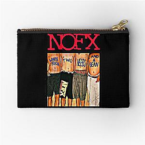 Music Vintage Retro Nofx Gift Music Fans Zipper Pouch